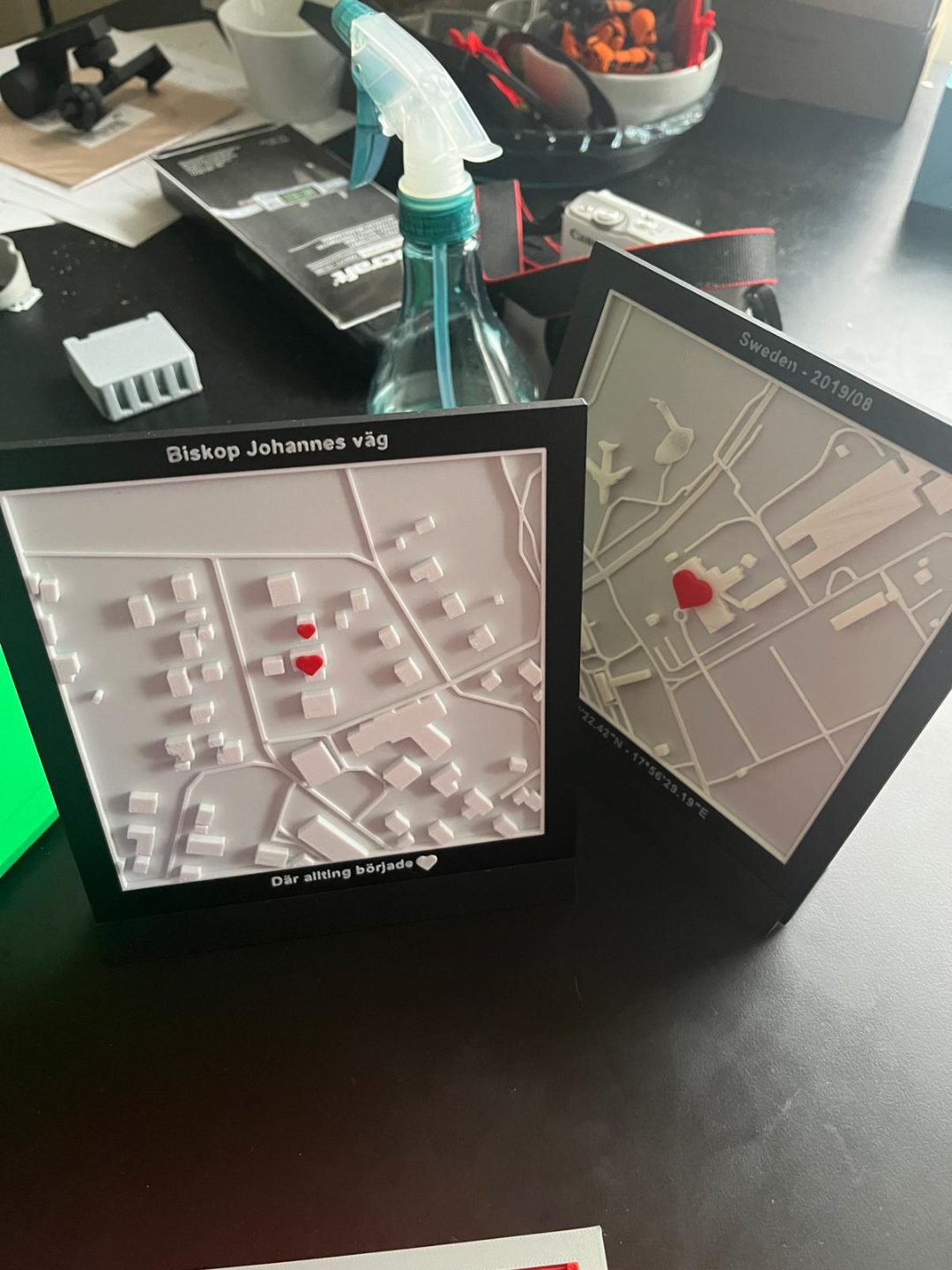 #69 Map to my heart - Personalized 3D City map — vue 9