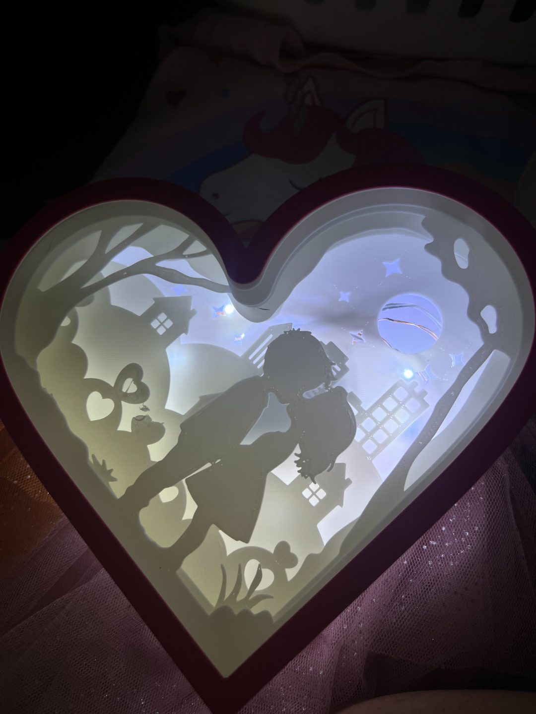 #70 Lovers Valentine Day Shadowbox — vue 2