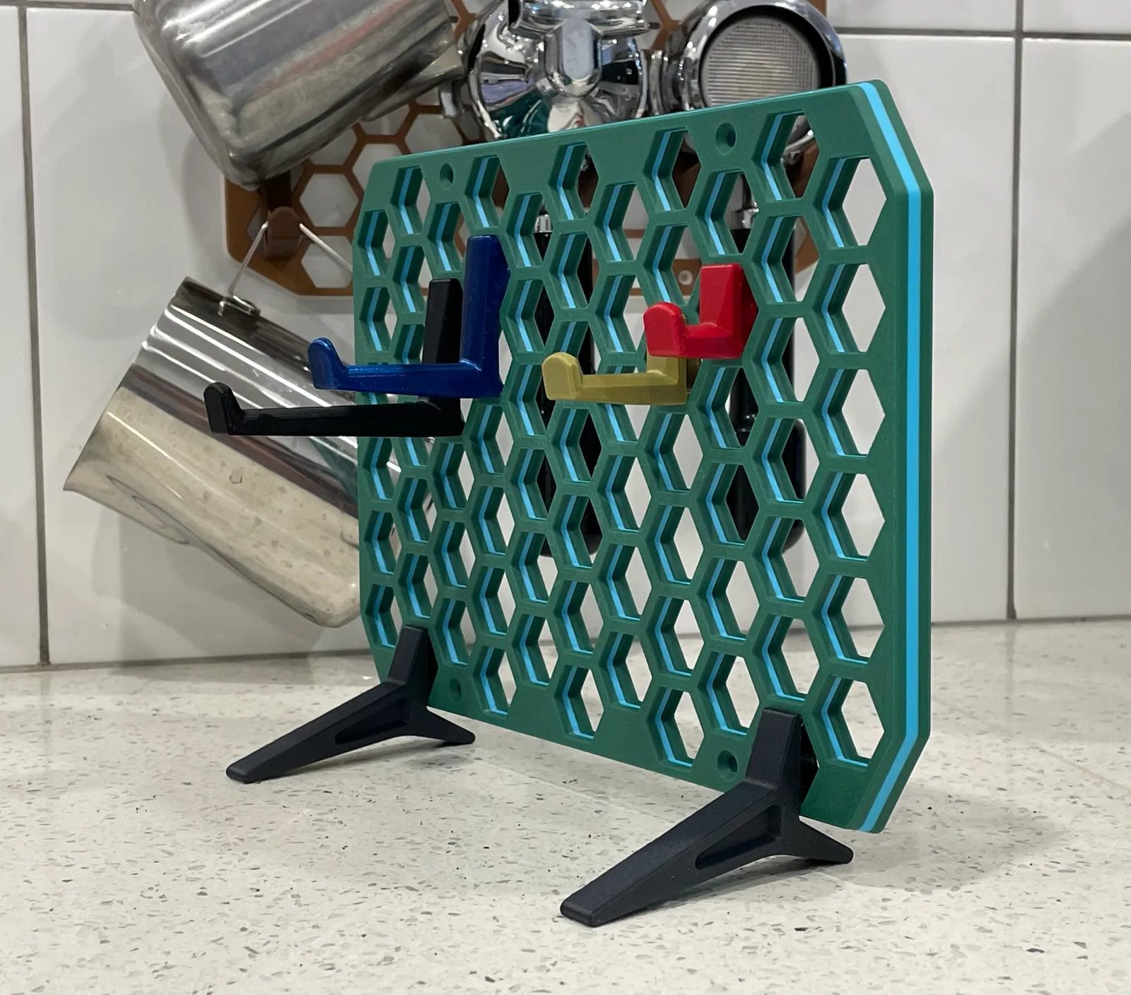 #72 HSW Feet for Freestanding Walls - Honeycomb Storage Wall — vue 4