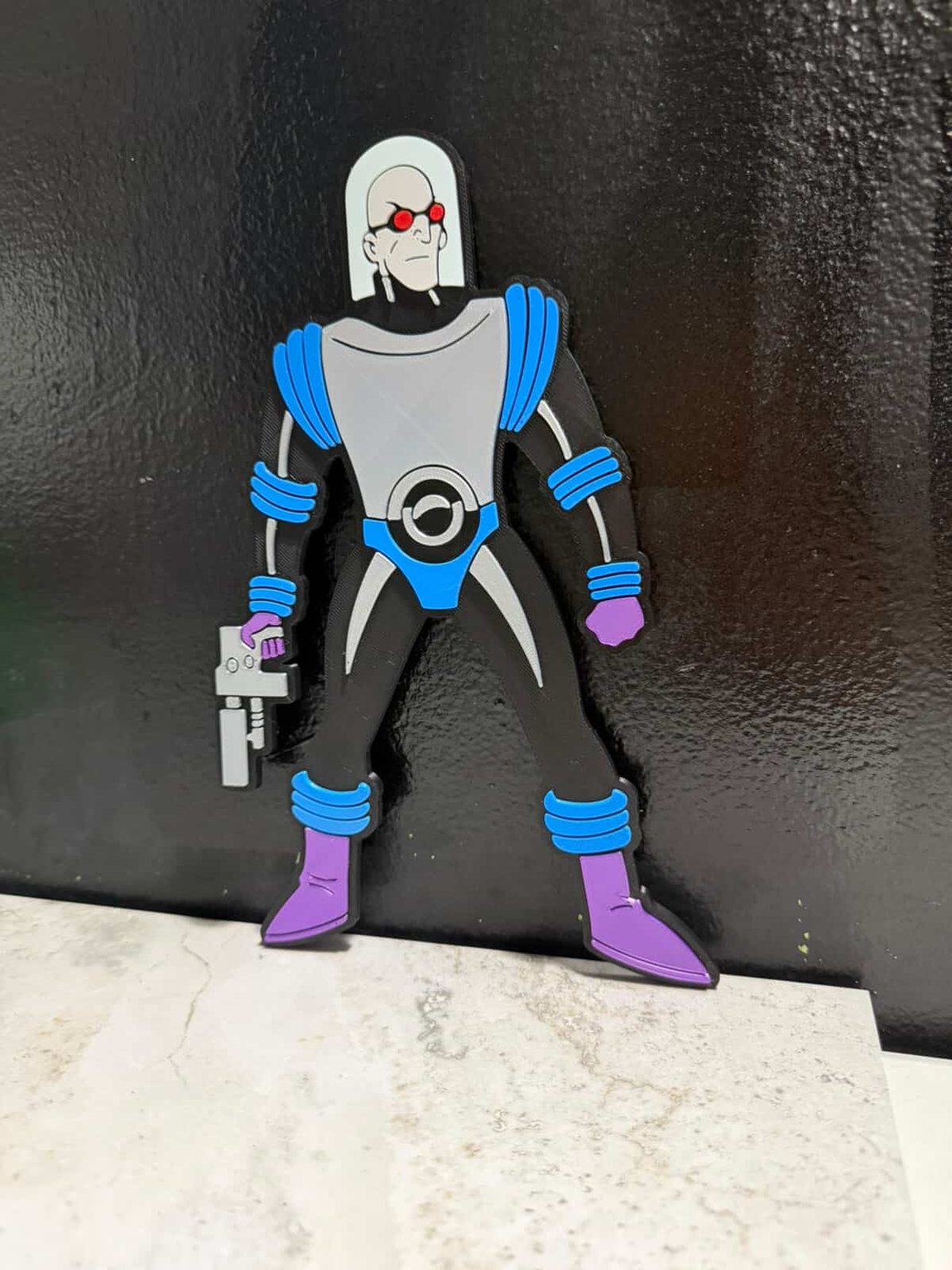 #73 Classic Mr. Freeze – Comic Book Wall Art — vue 3