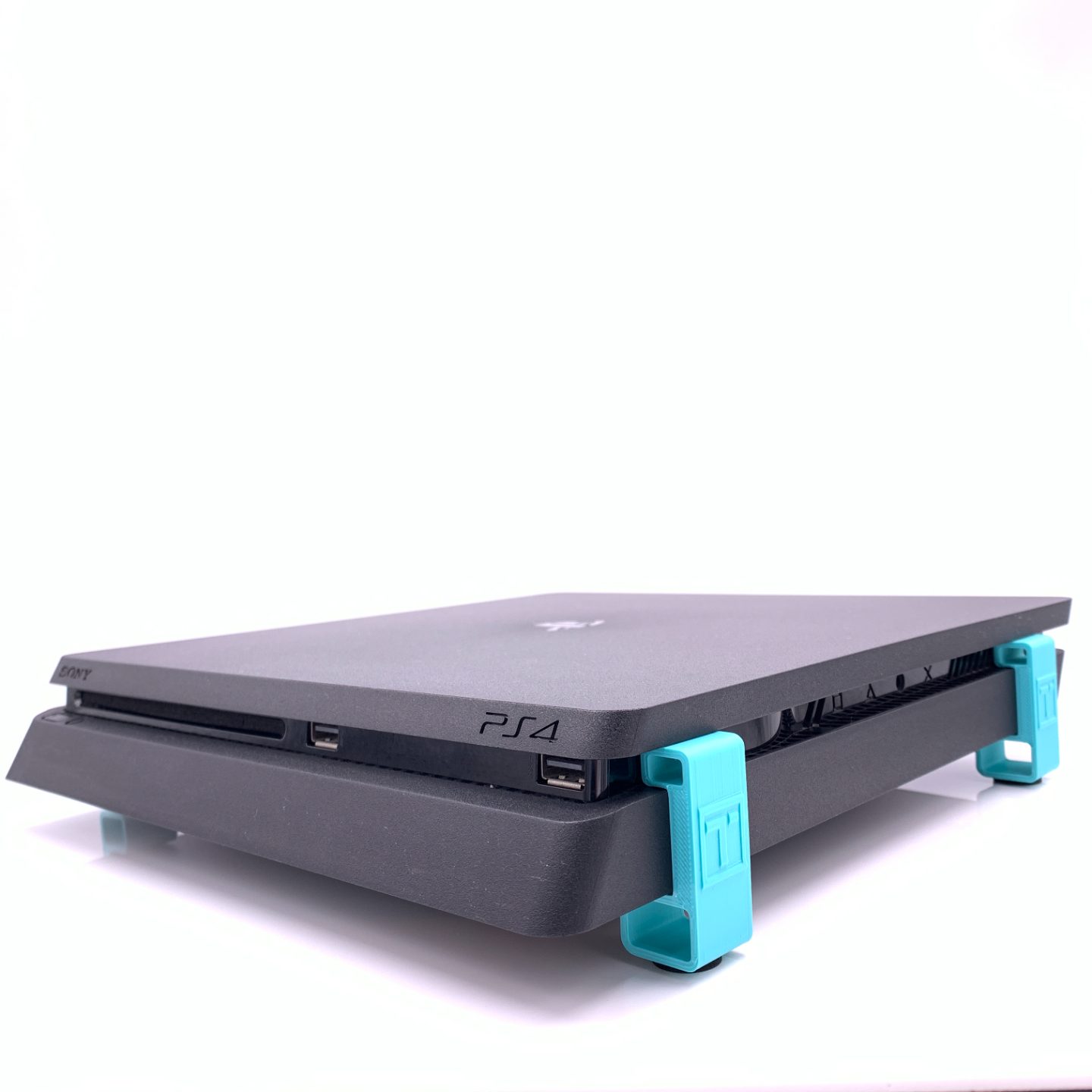 #73 PS4 Riser Slim Pro Fat quick & easy Feet airflow — vue 2