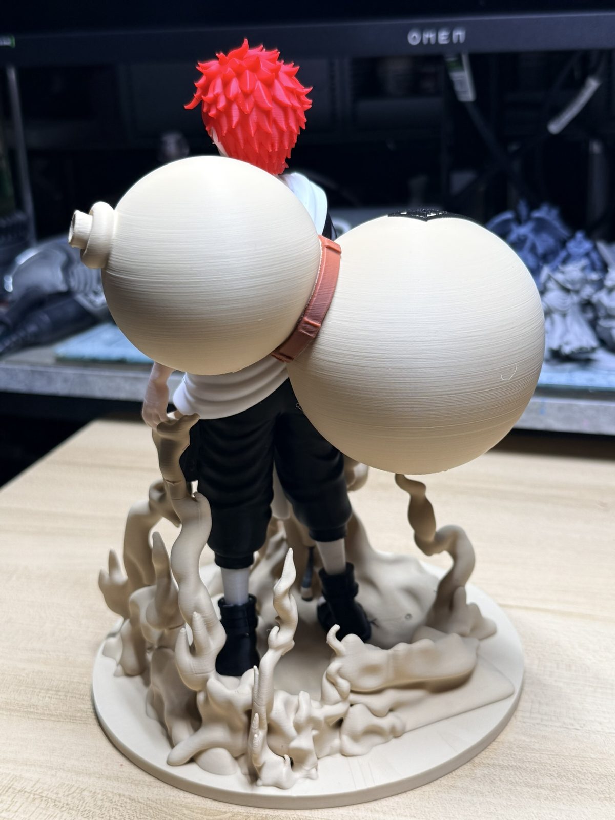 #75 Gaara of the Desert - 22cm High-Detail Statue — vue 10