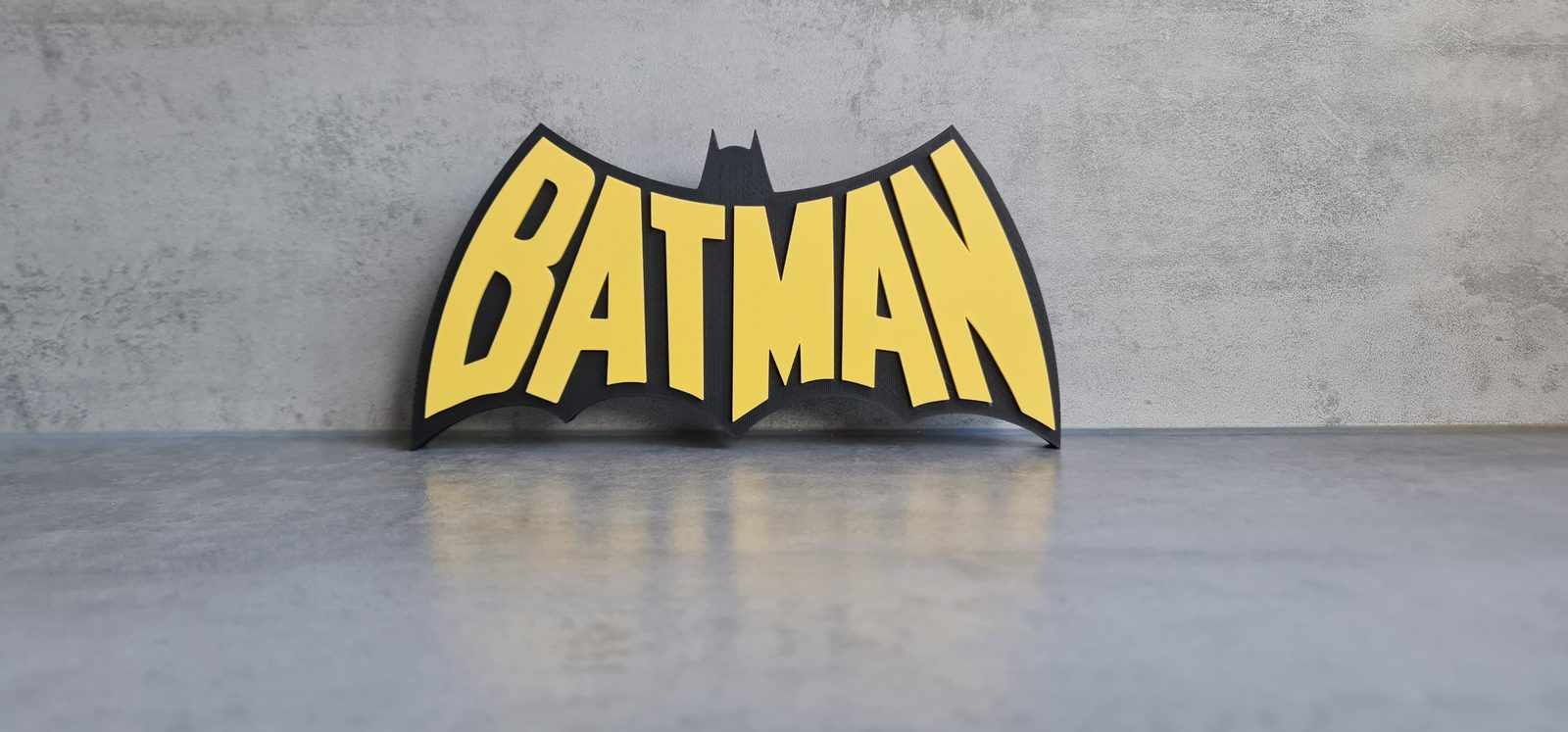 #79 Batman comic style Logo Sign — vue 3