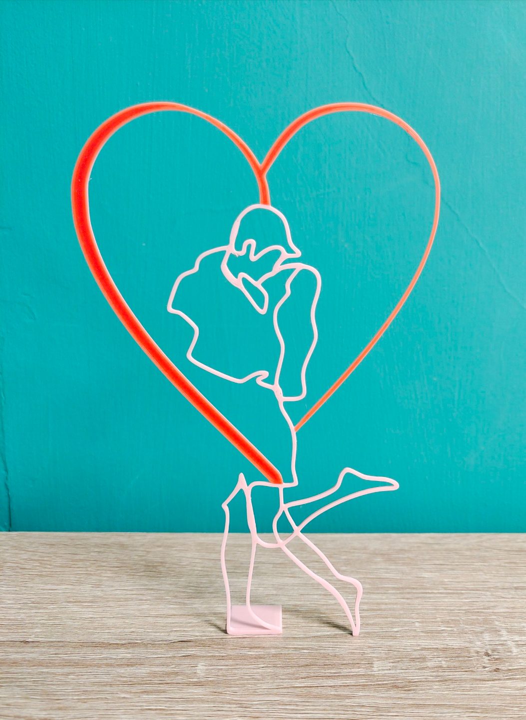 #80 Heart Couple - Ethereal Statuette — vue 2
