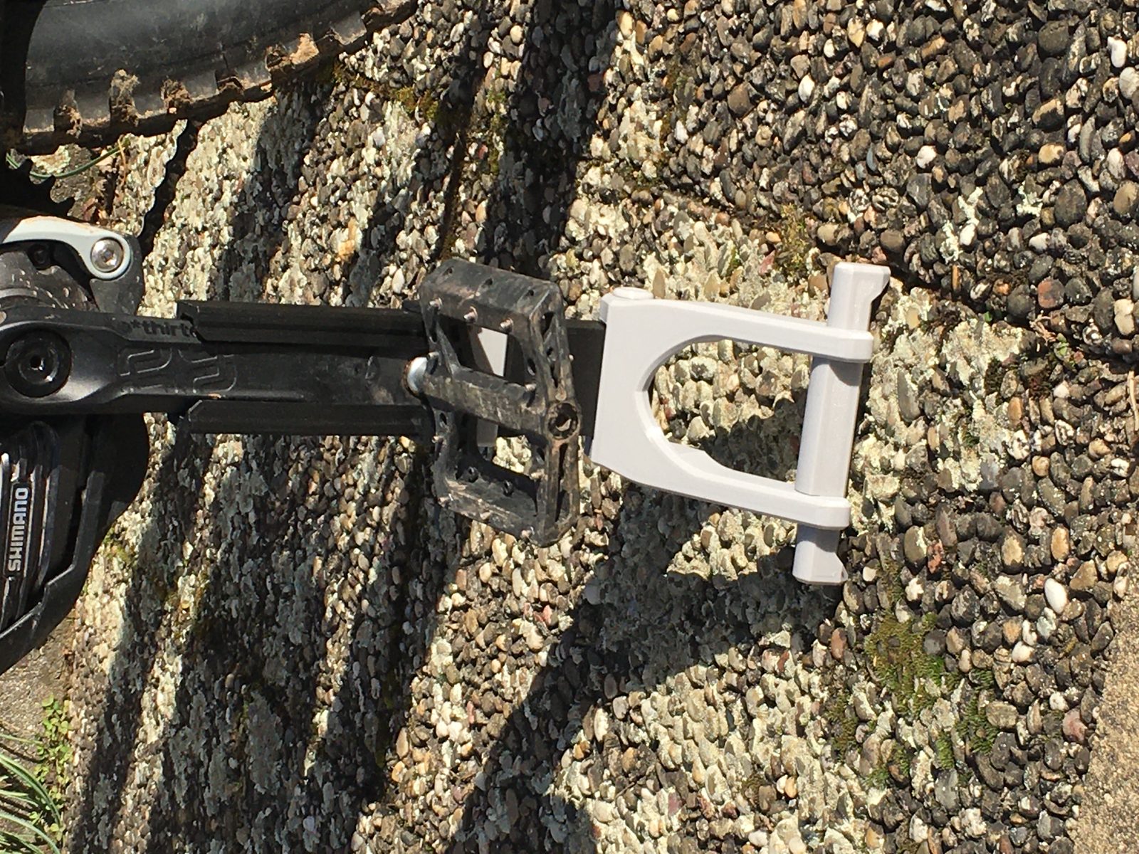 #80 MTB Bike stand foldable and height adjustable, no screws — vue 12