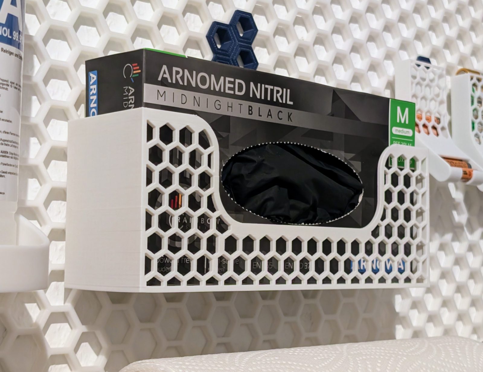 #80 Nitril Glove Holder for Honeycomb Storage Wall HSW — vue 2