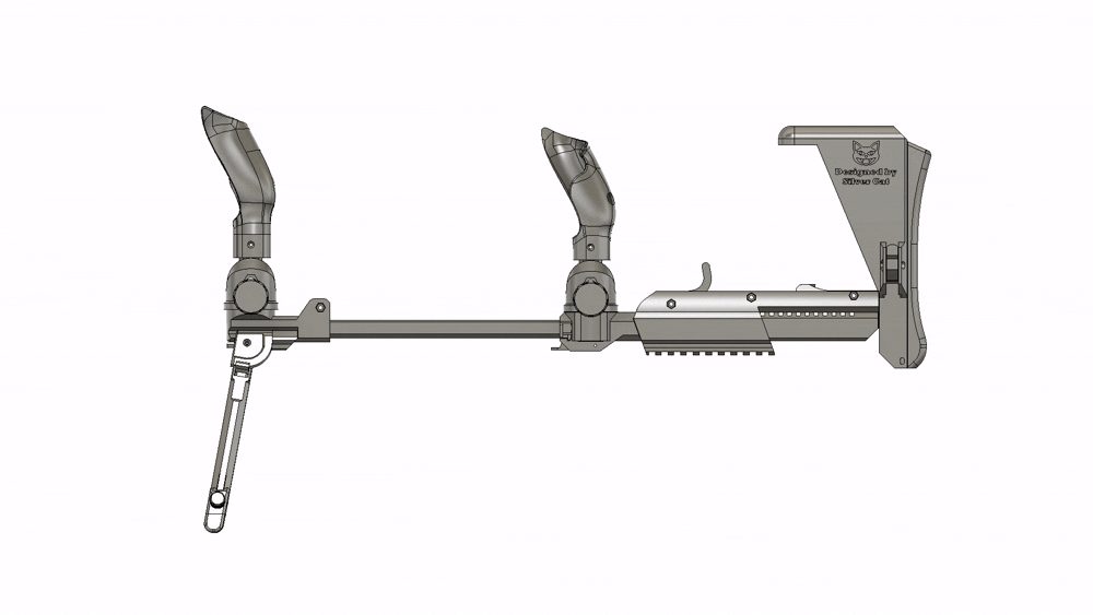 #88 Tactical Gunstock for Meta Quest 3&2 2.25–Bipod — vue 6