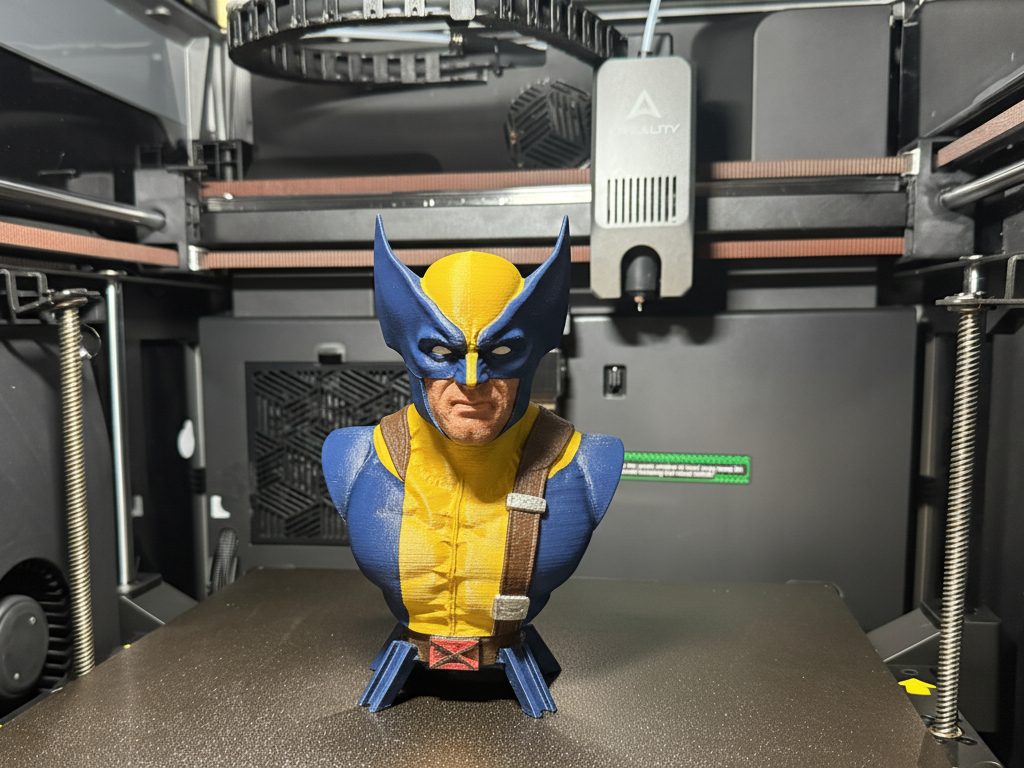 #90 Wolverine Bust Statue — vue 2