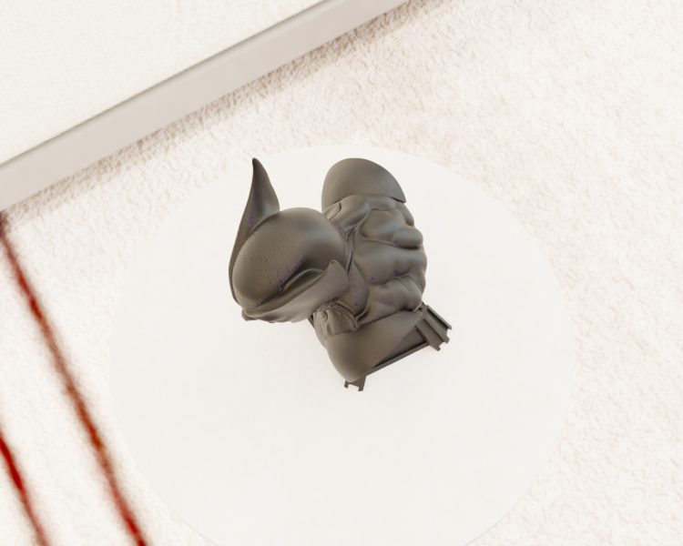 #90 Wolverine Bust Statue — vue 7