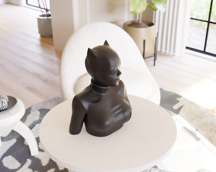 #91 Catwoman Bust — vue 4