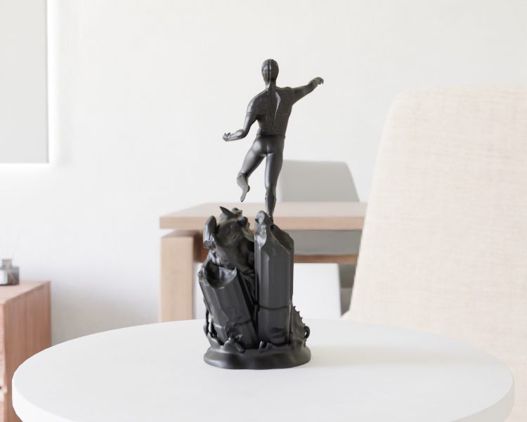 #93 Spiderman Statue — vue 7