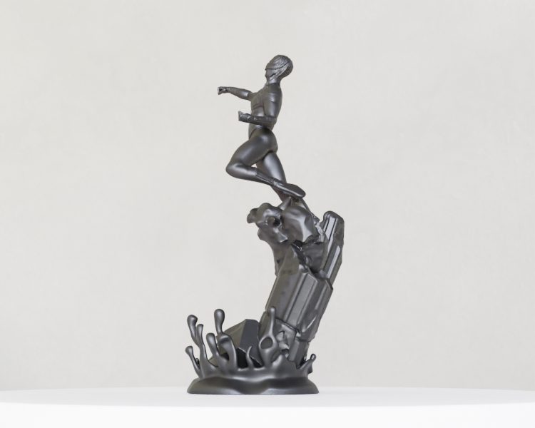 #93 Spiderman Statue — vue 8