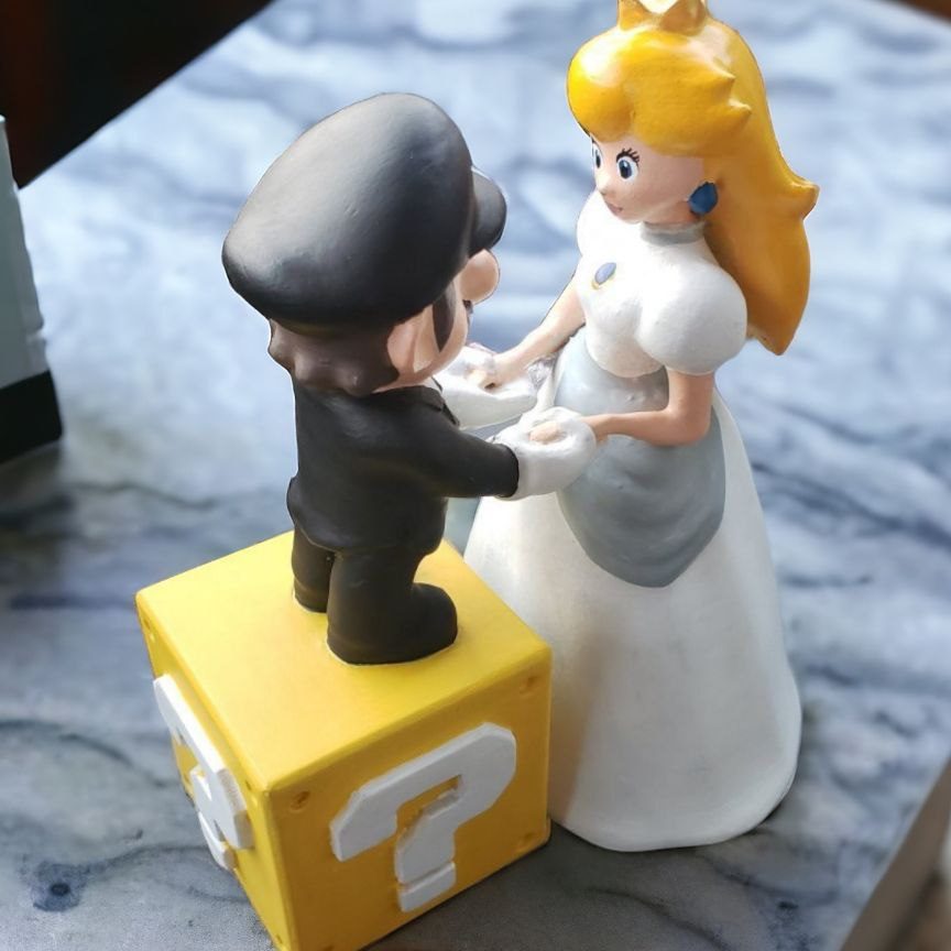 #95 Mario and Peach newlyweds — vue 3