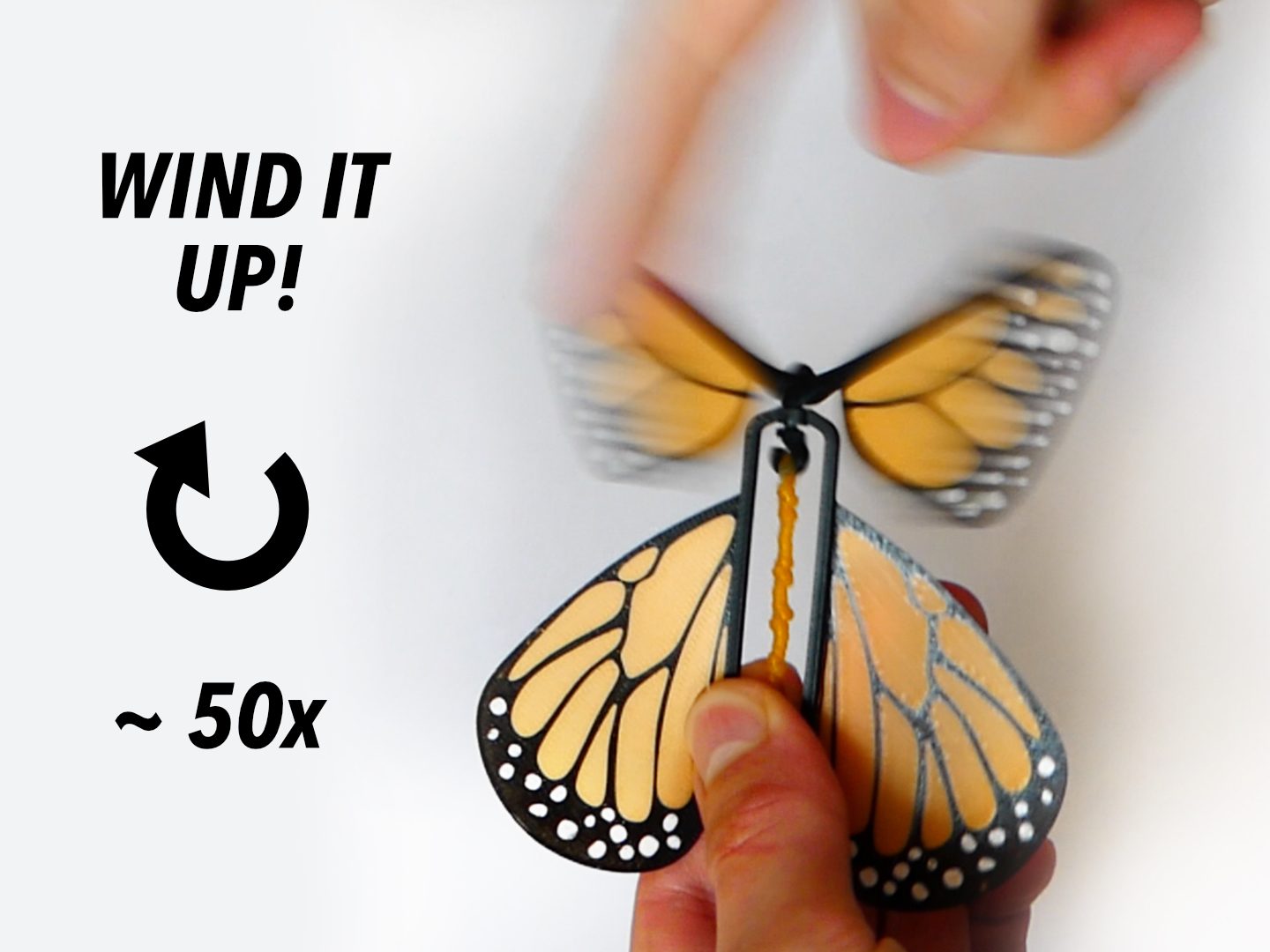 #96 Windup Flying Butterfly — vue 10