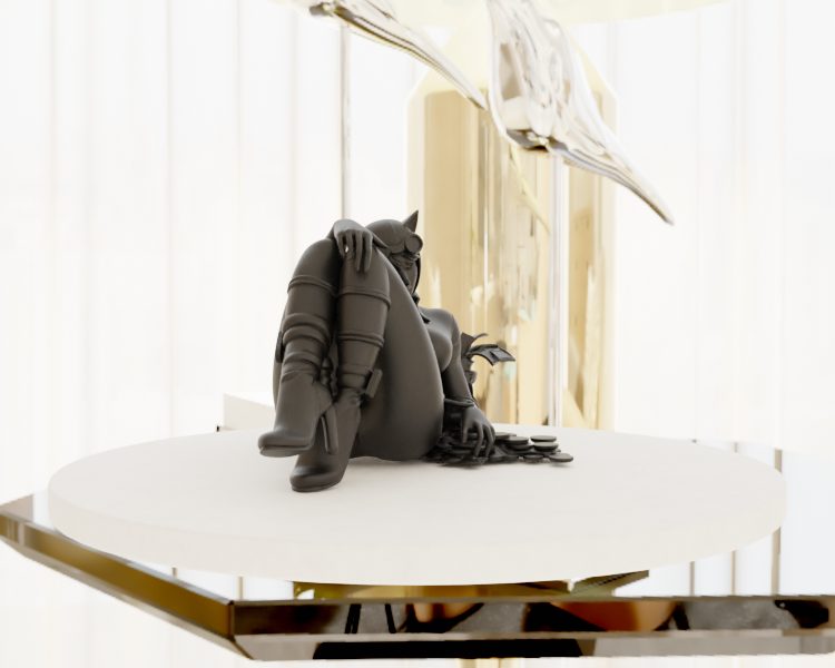 #99 Catwoman Sitting — vue 6