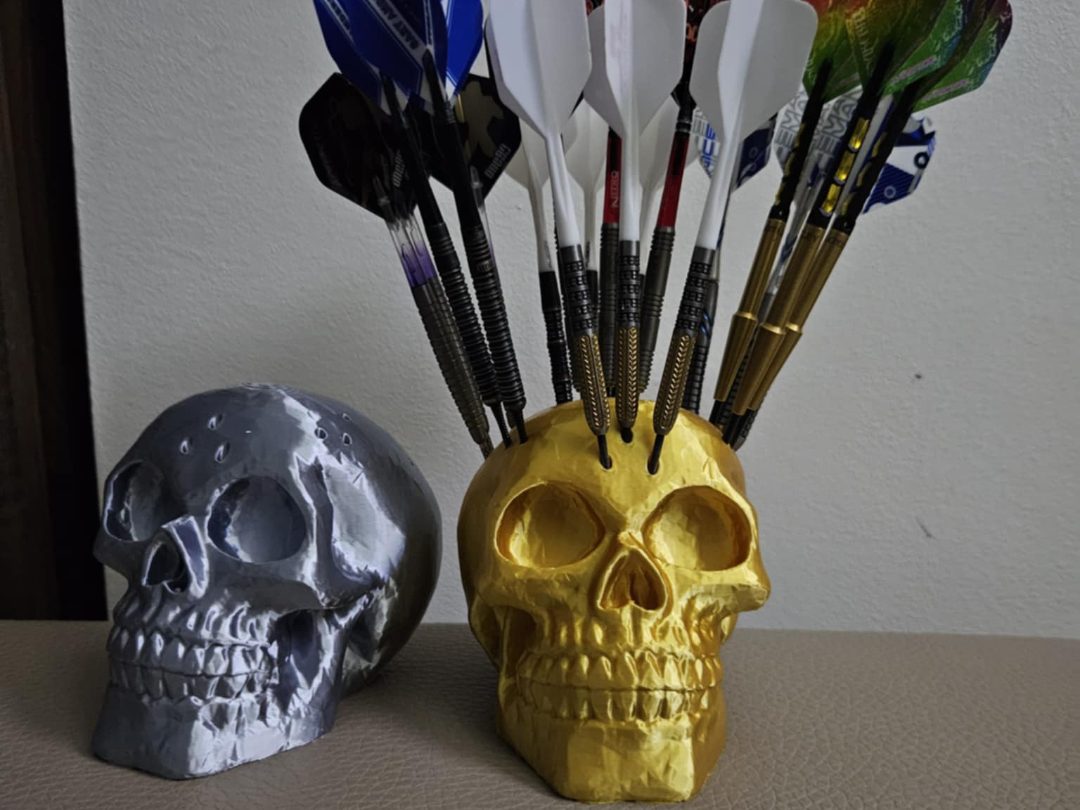#100 Skull dartstand 7 sets — vue 1