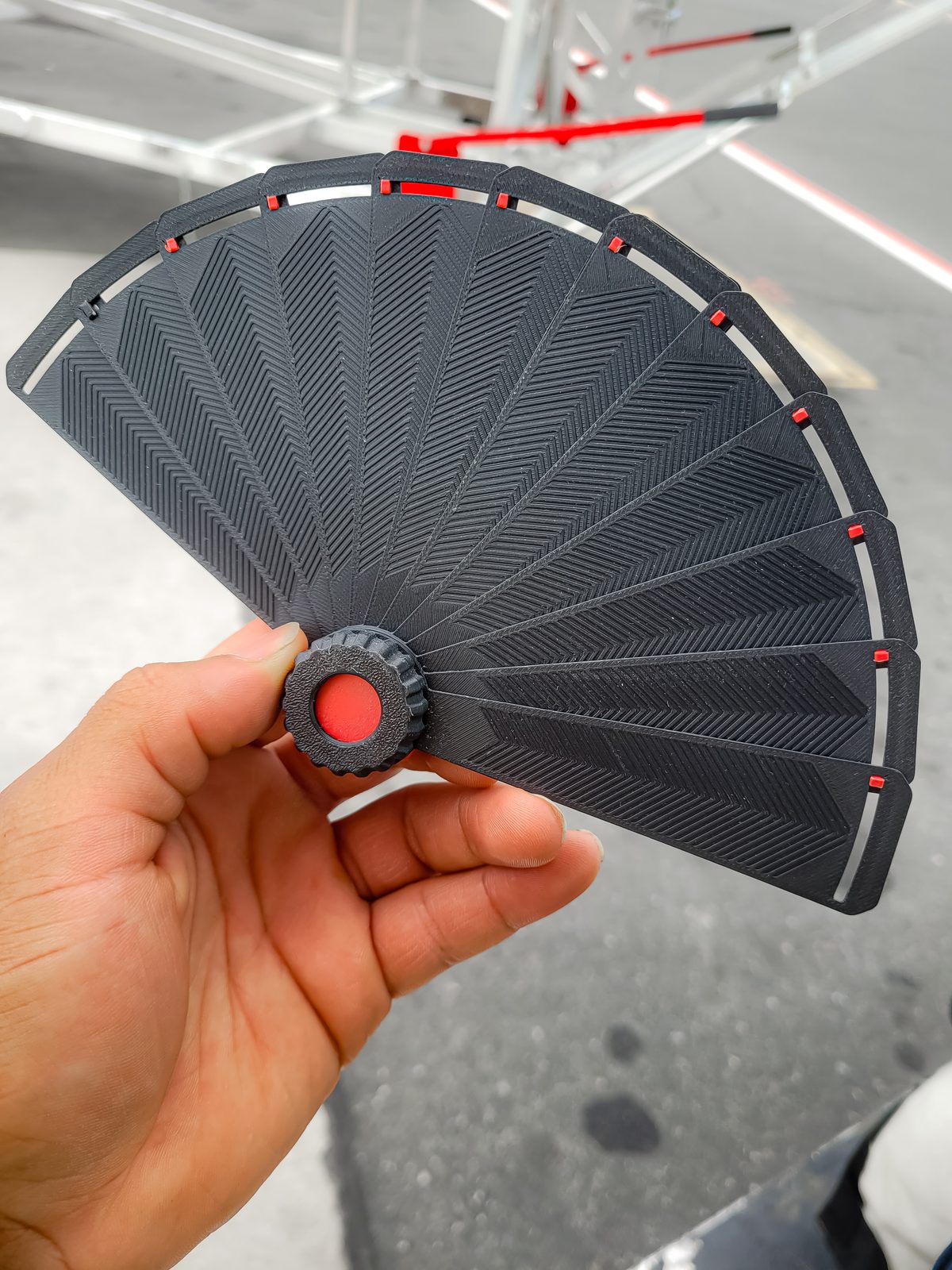 #101 Collapsible Handheld Fan — vue 28