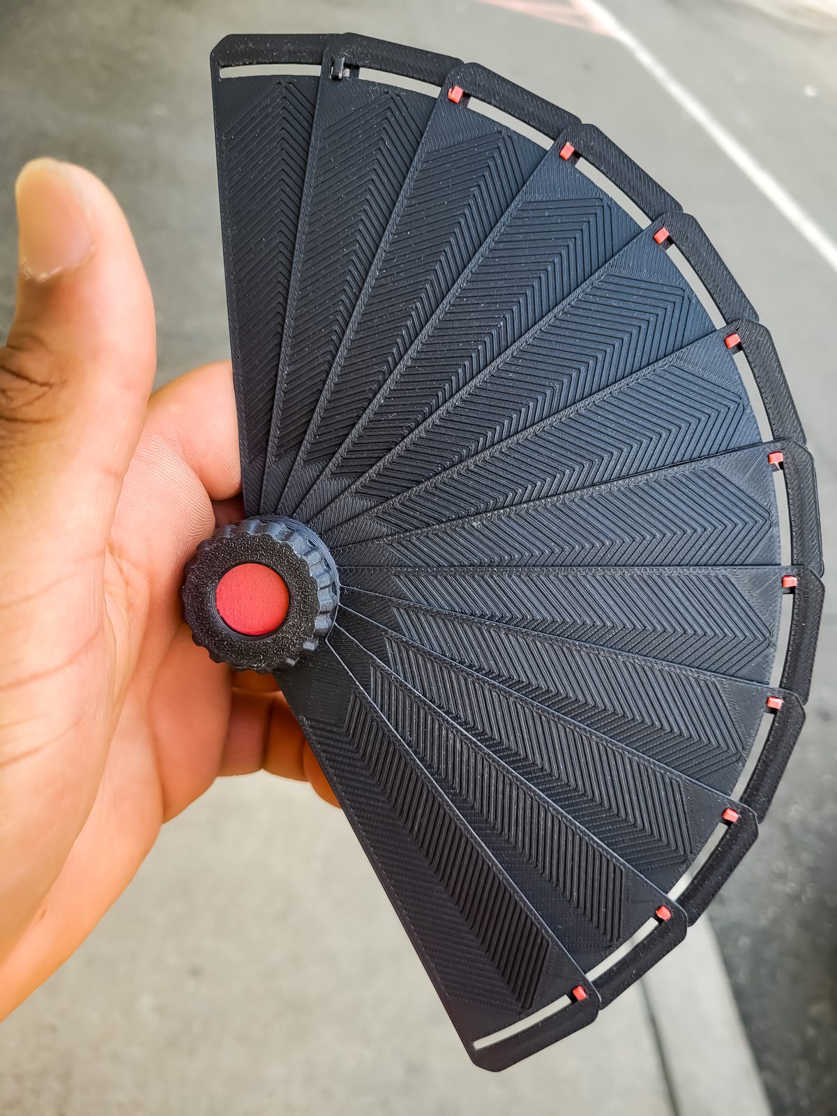 #101 Collapsible Handheld Fan — vue 29