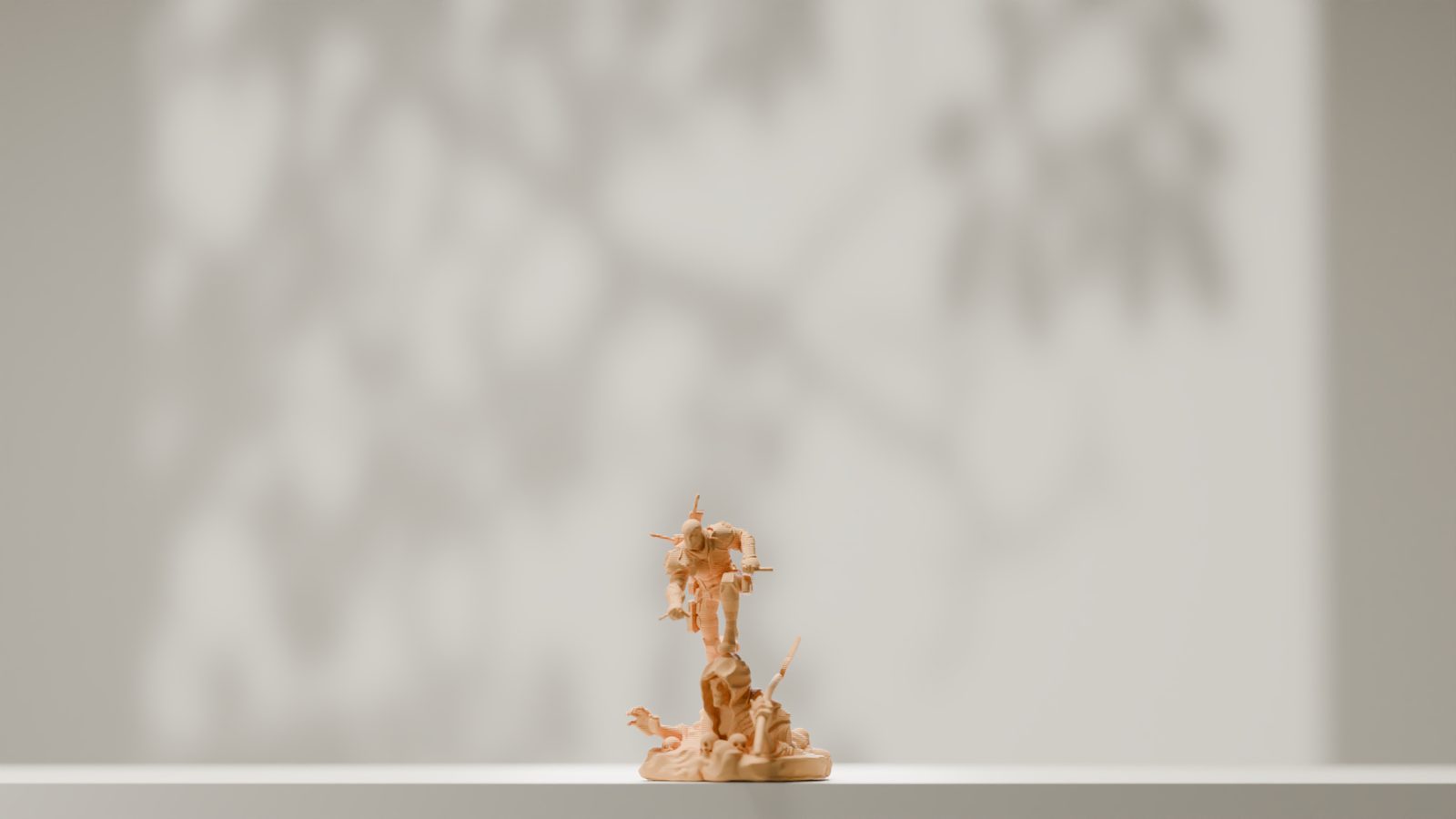 #102 Deathstroke Statue — vue 1