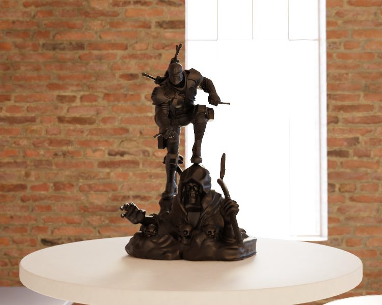 #102 Deathstroke Statue — vue 6
