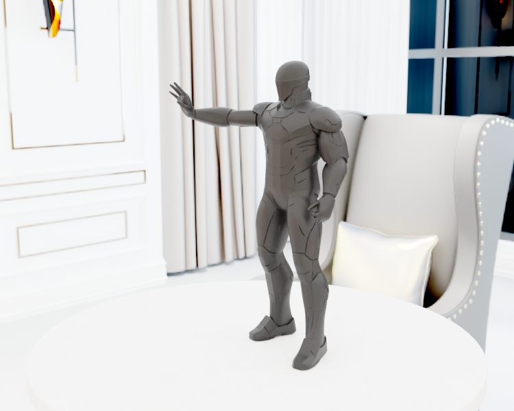 #105 Ironman Pose — vue 9