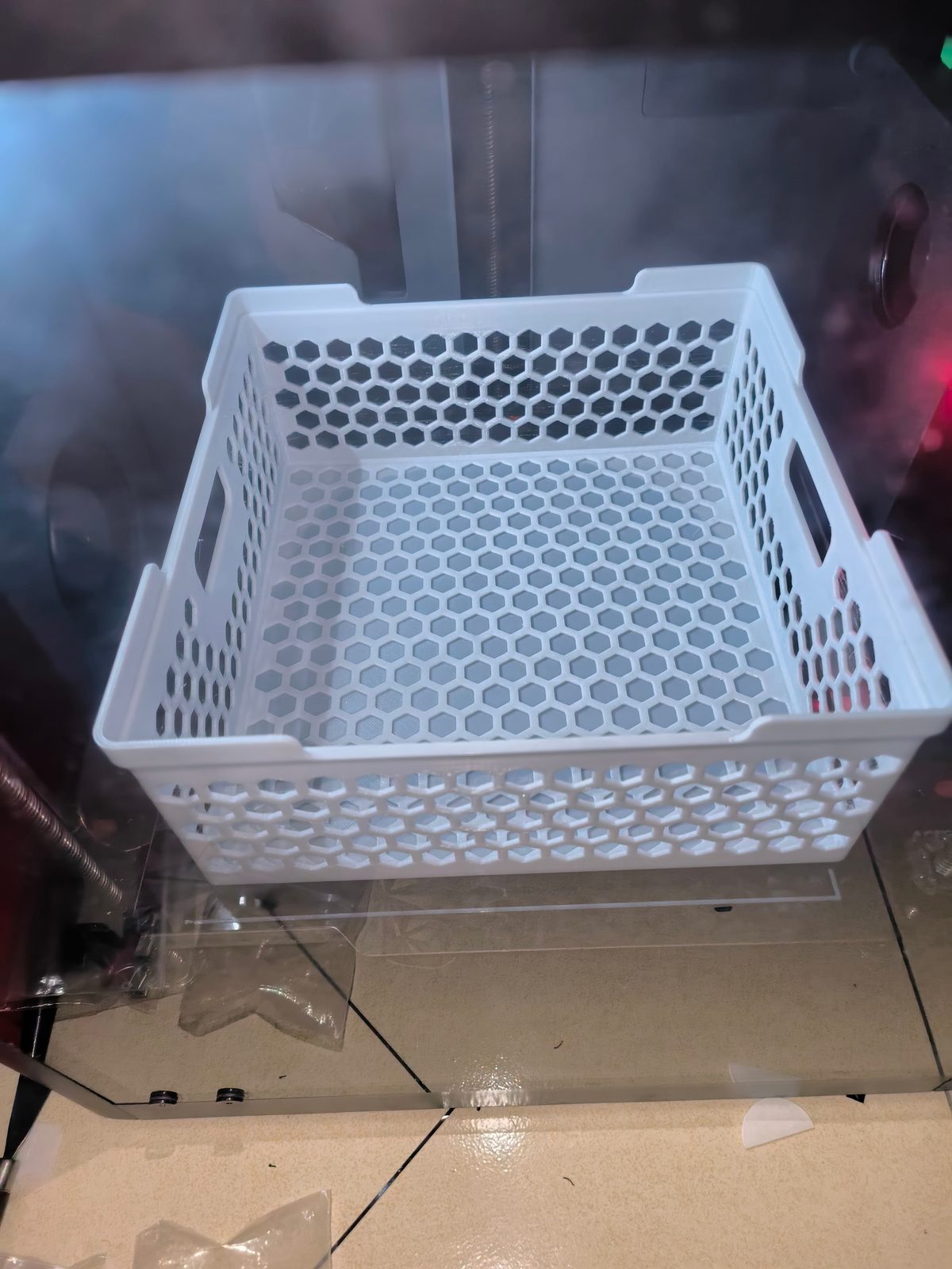 #106 230x230mm Square Stacking basket with Handles — vue 7