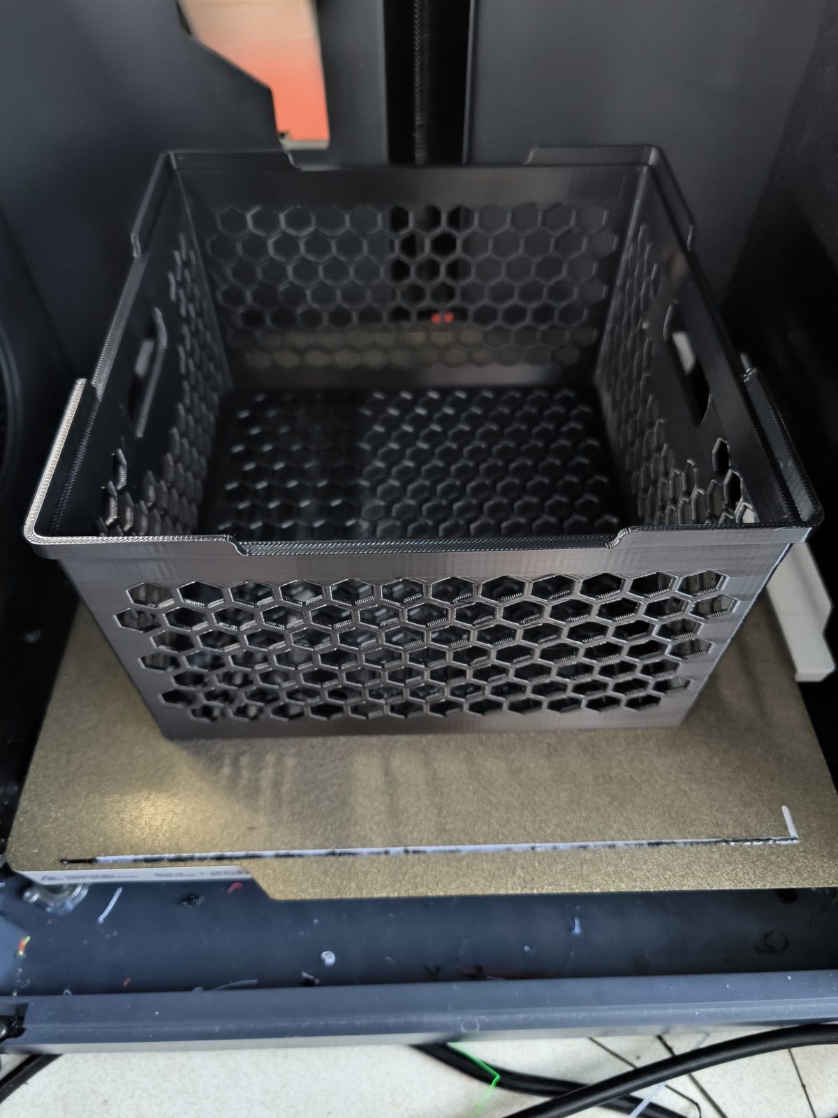 #106 230x230mm Square Stacking basket with Handles — vue 9