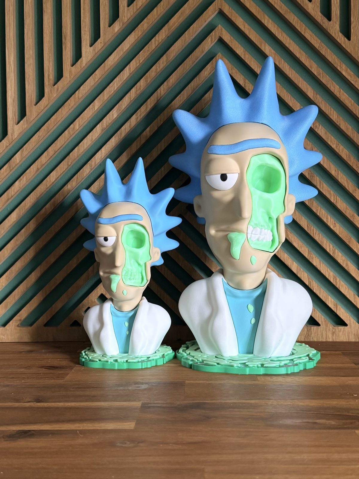 #107 Rick Skull Rick et Morty — vue 5