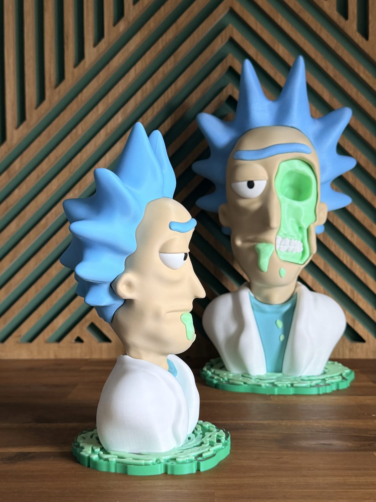 #107 Rick Skull Rick et Morty — vue 7