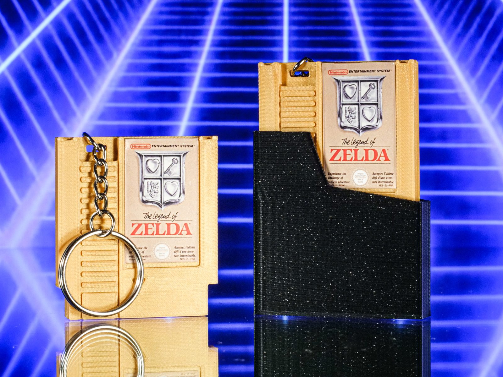 #108 NES Game Cart Tap-to-Play Mini NFC Retro Keychain! — vue 4