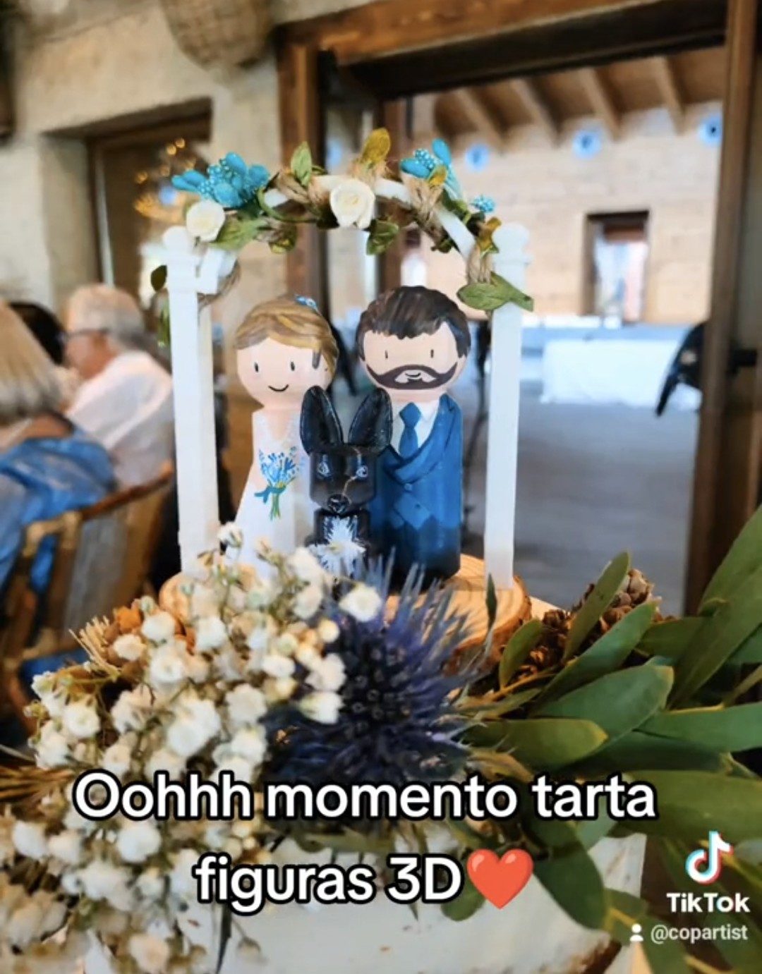 #108 Peg dolls figuras de novios — vue 5