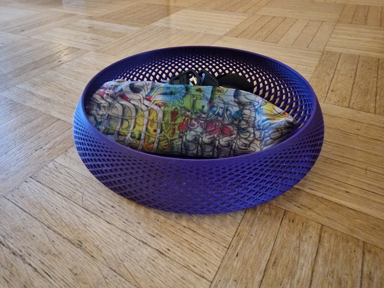 #112 Modern Catch All Centerpiece Bowl Filté — vue 9