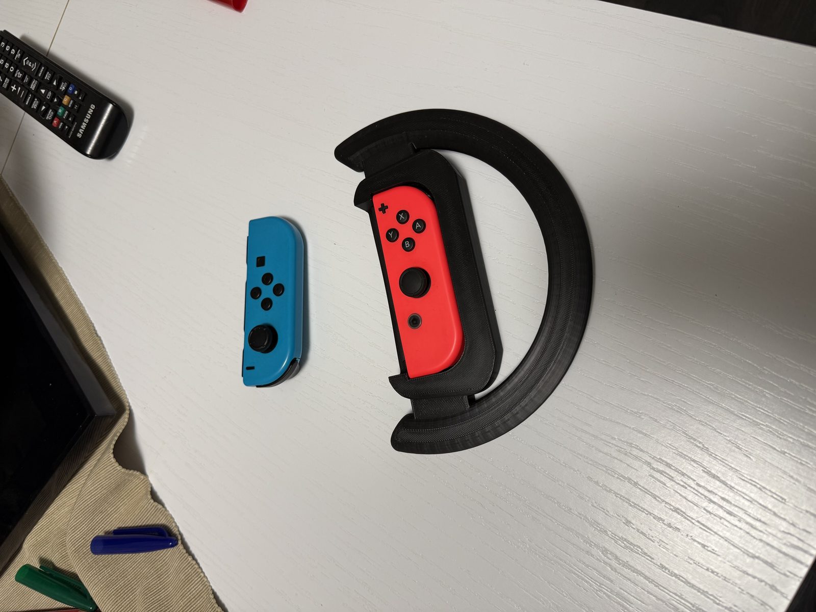#113 Nintendo Switch Joy-Con Steering wheel Mario Kart — vue 4