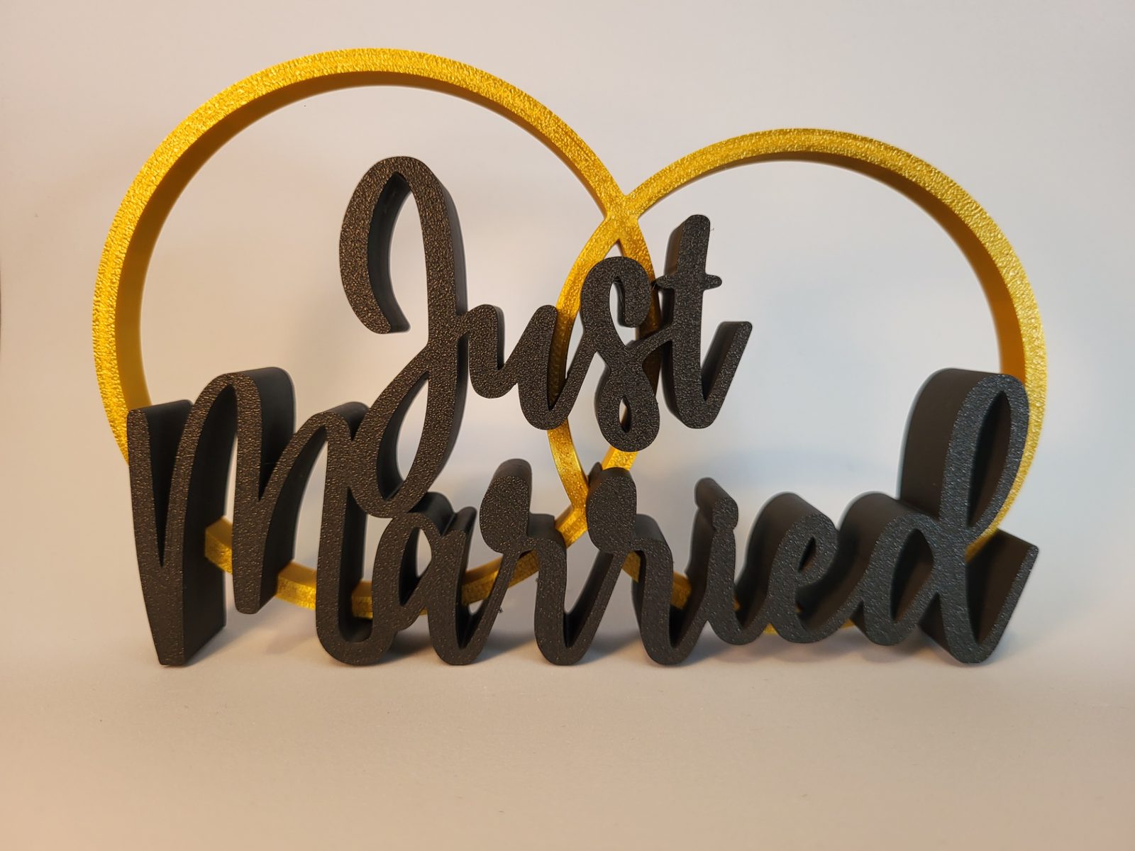 #118 Just Married Wedding Gift — vue 1