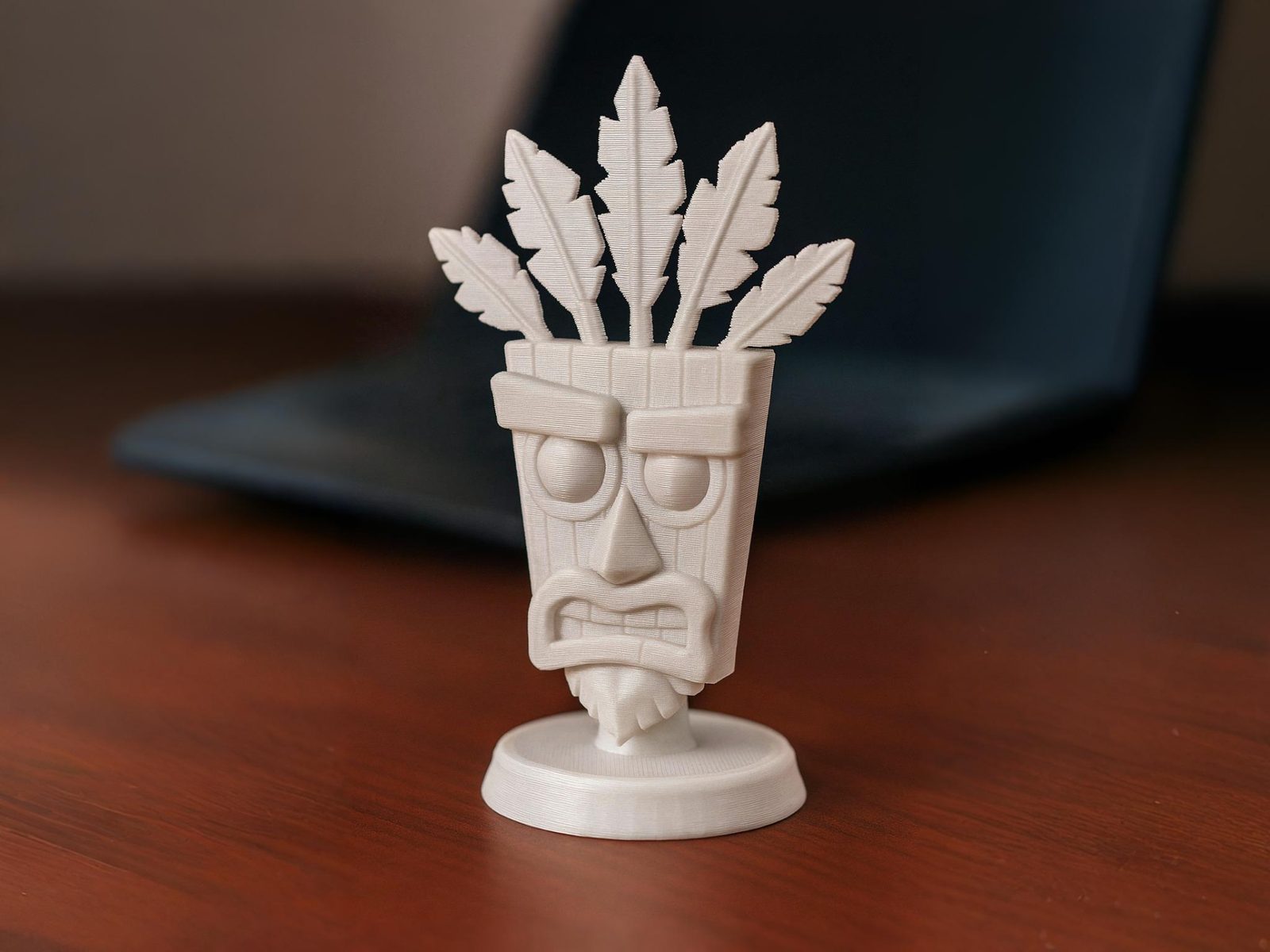 #120 Nostalgia PS1 - Aku Aku Mask Action Figure — vue 1