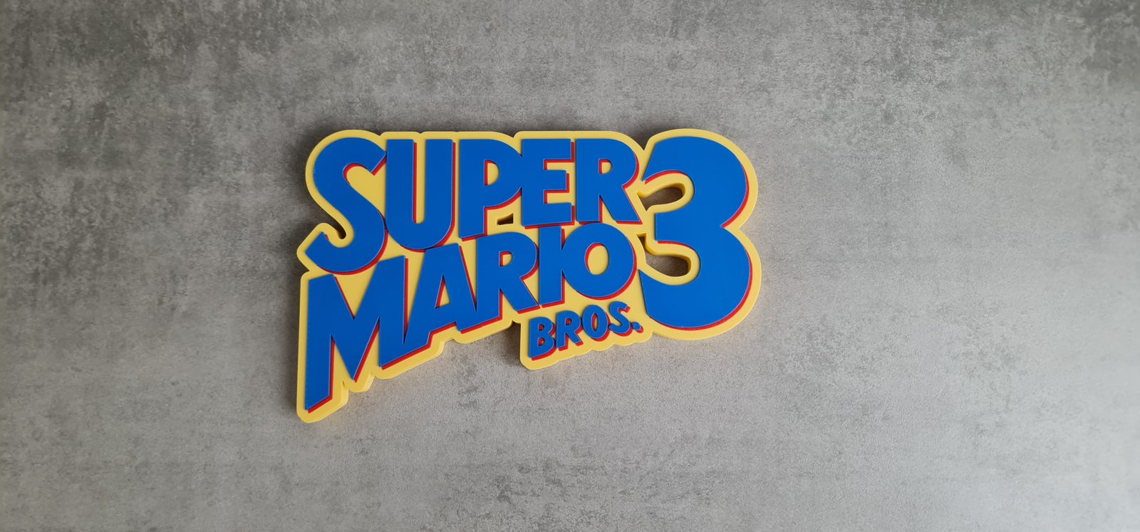 #122 Super Mario Bros 3 Logo Sign — vue 3