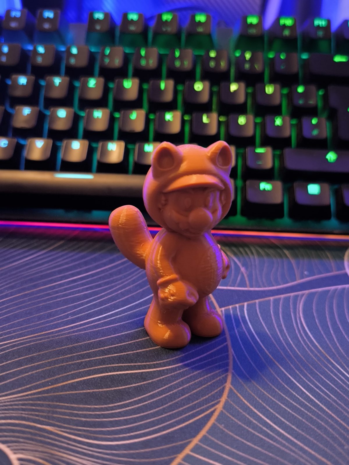 #124 Super Mario Bros. Wonder Tanuki Suit Mario — vue 3