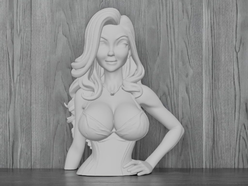 #127 Emma Frost (X-men) Sexy Statue — vue 2