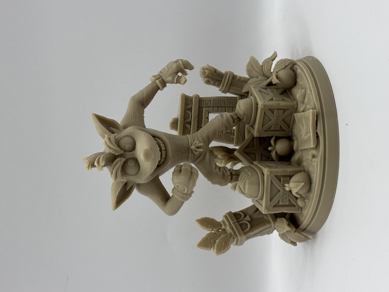 #128 Crash Bandicoot Jungle Diorama — vue 4