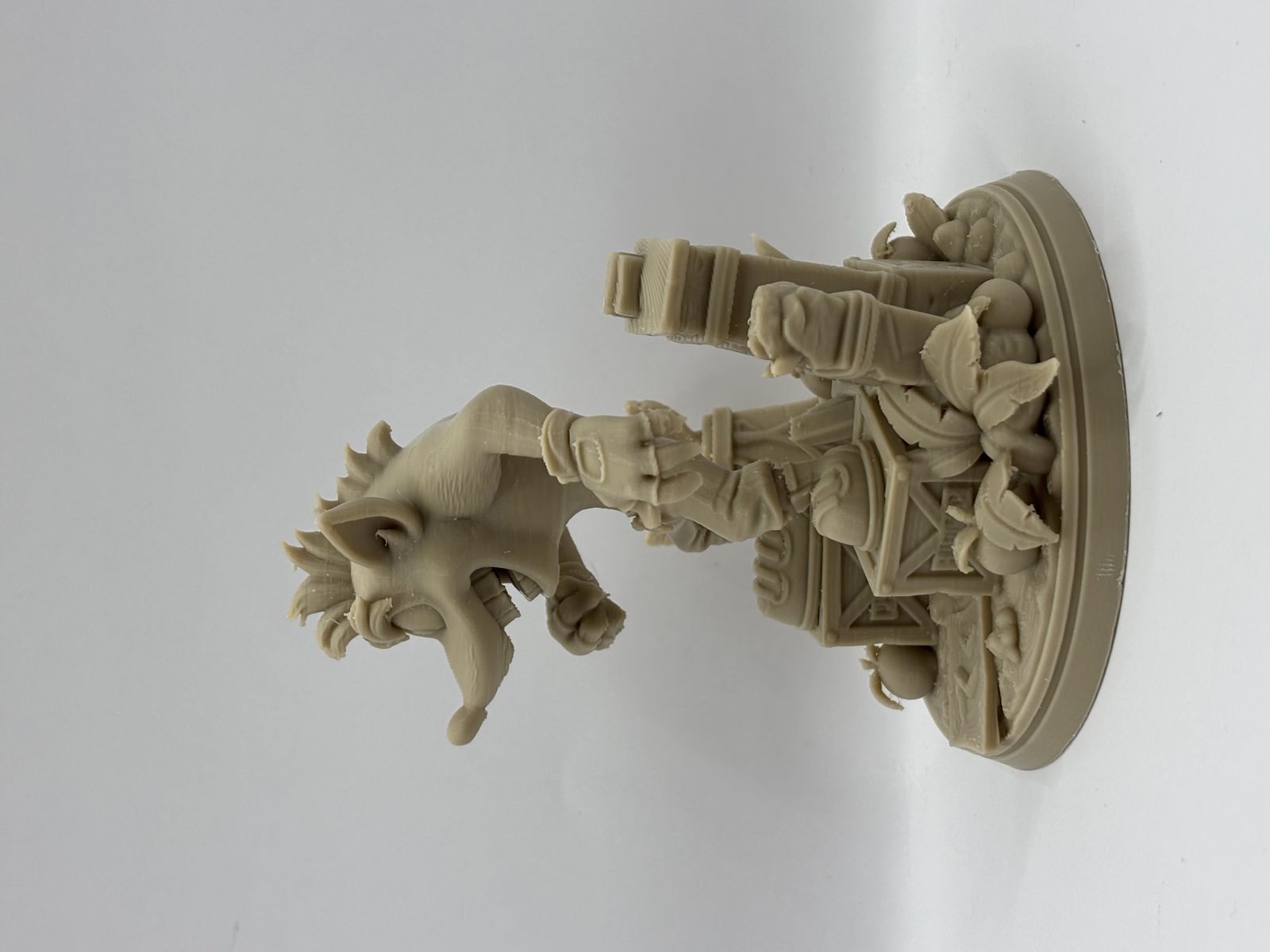 #128 Crash Bandicoot Jungle Diorama — vue 5