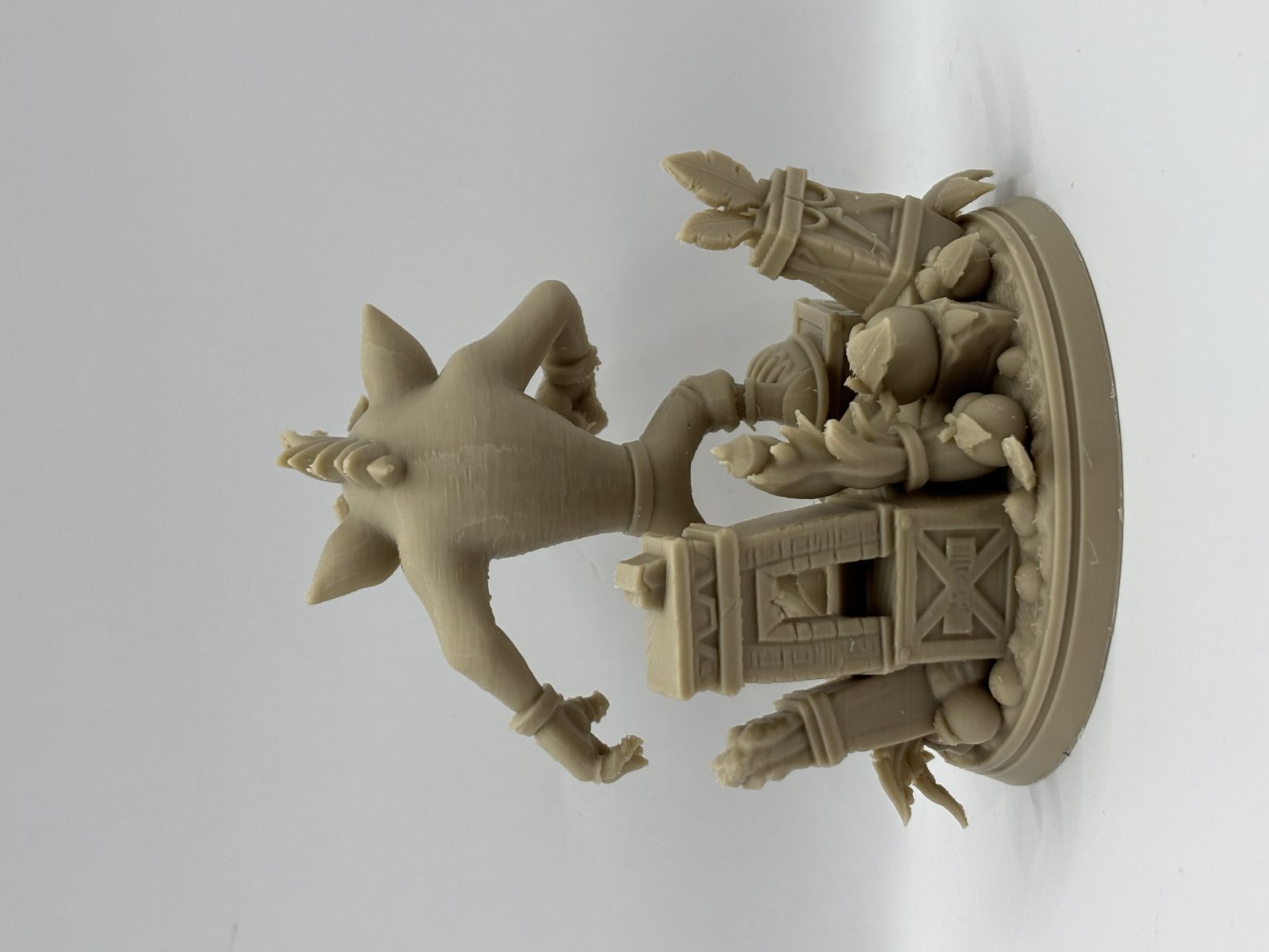 #128 Crash Bandicoot Jungle Diorama — vue 6