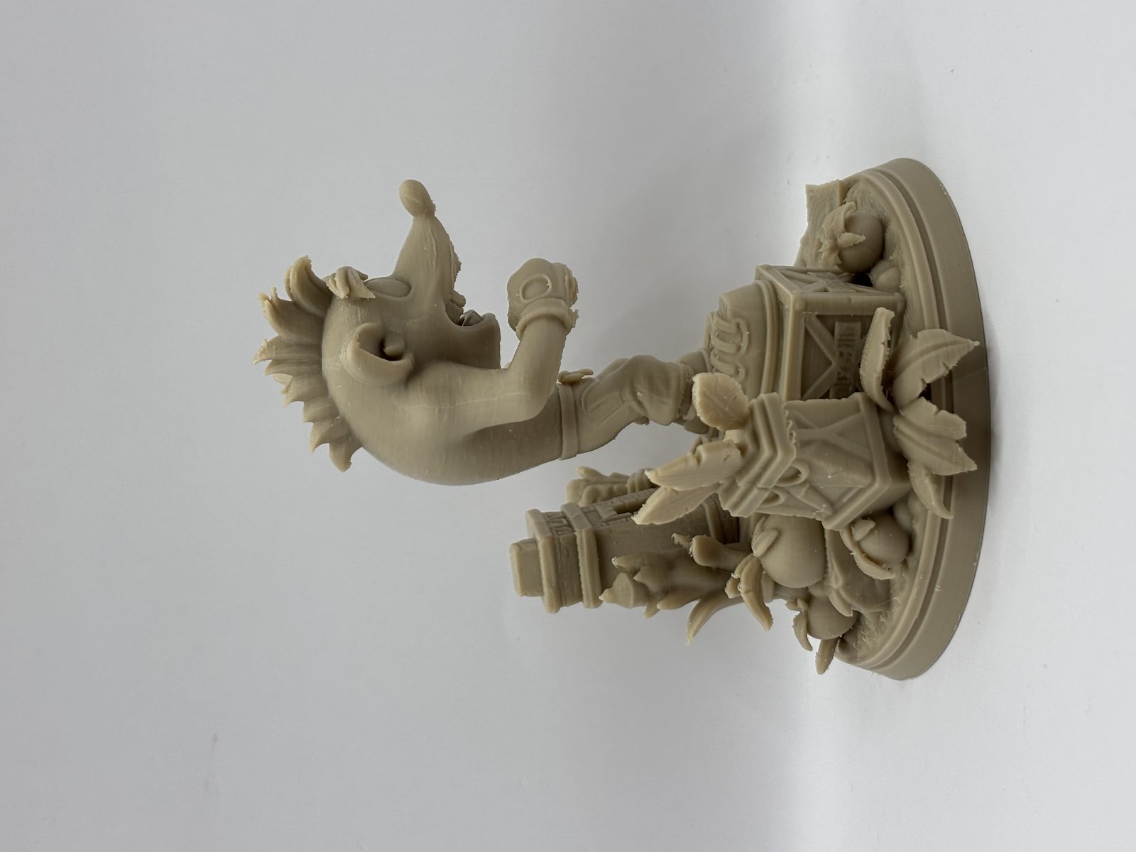 #128 Crash Bandicoot Jungle Diorama — vue 7
