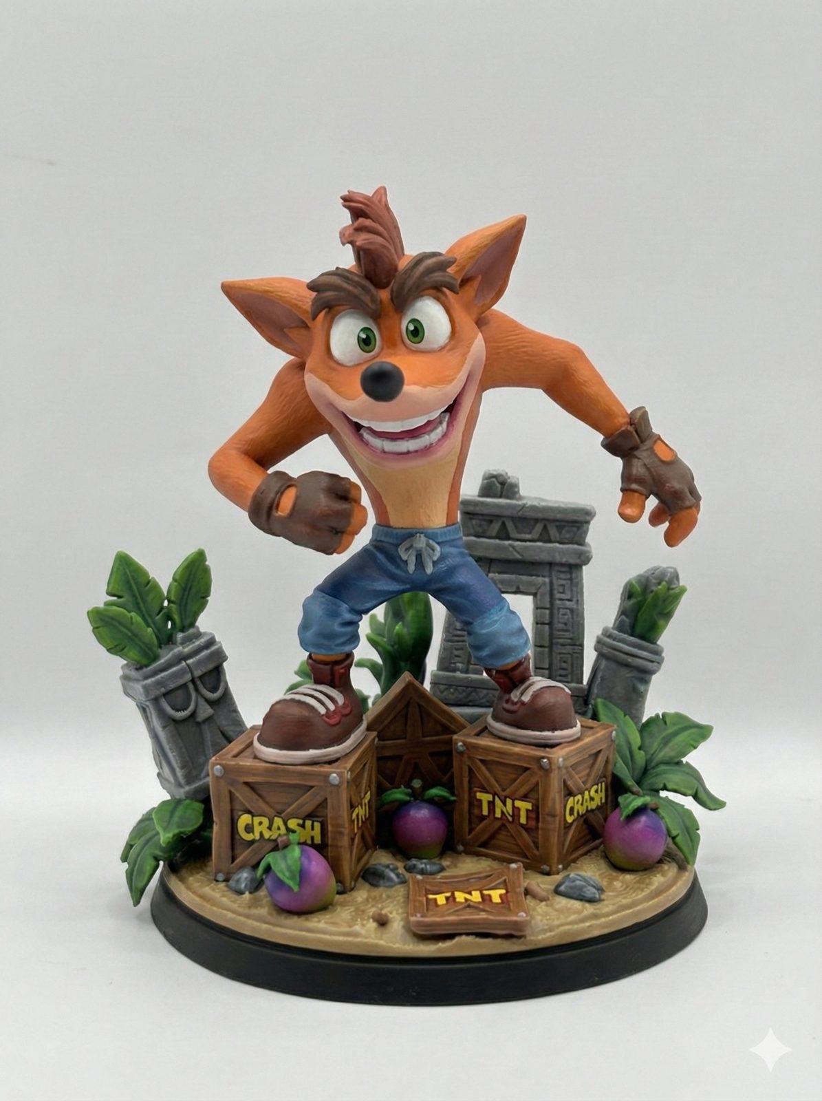 #128 Crash Bandicoot Jungle Diorama — vue 8
