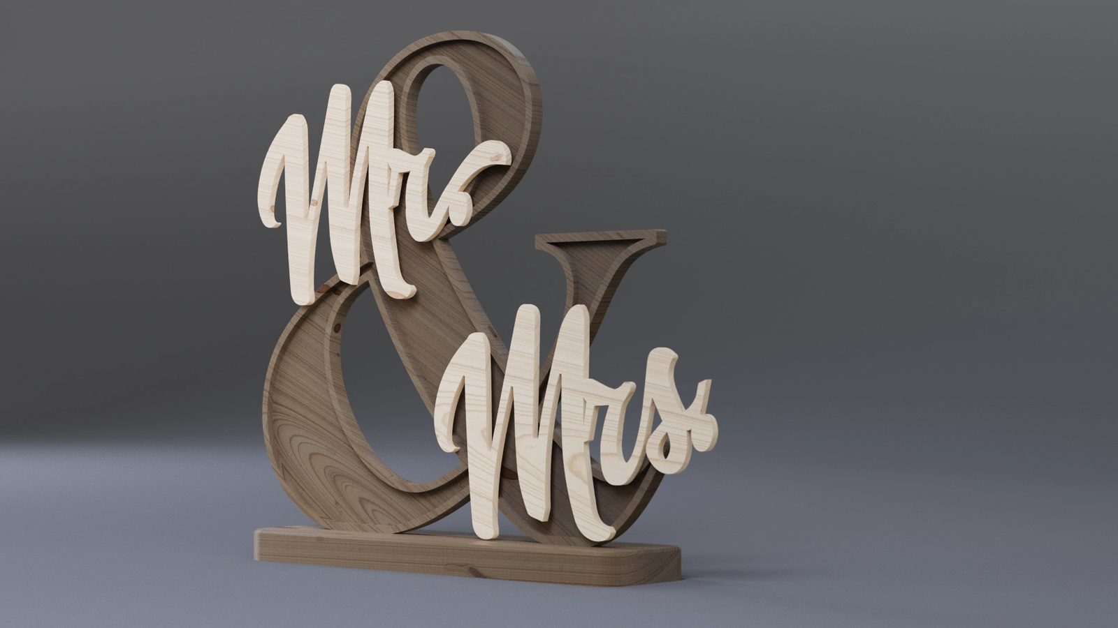 #129 Mr and Mrs Stand - Wedding and Anniversary decor — vue 3