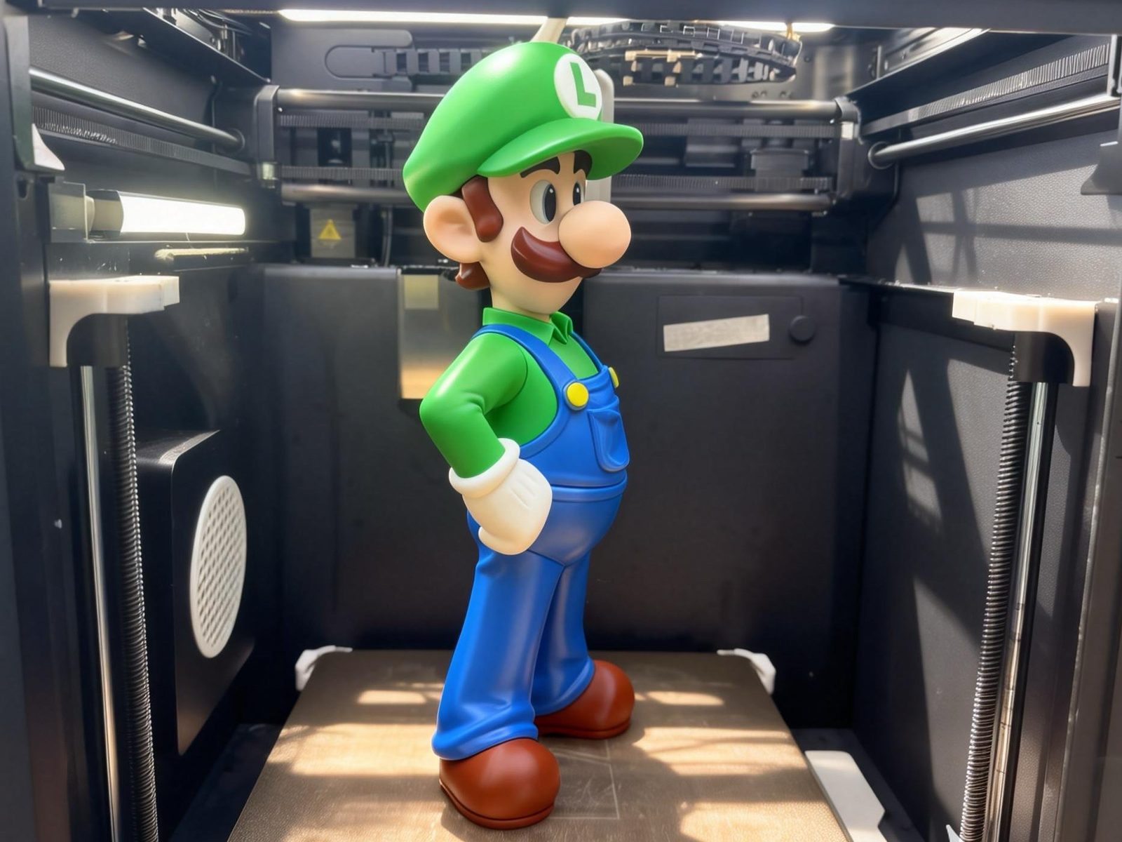 #130 cm AMS Luigi Super_Mario_Bros — vue 4