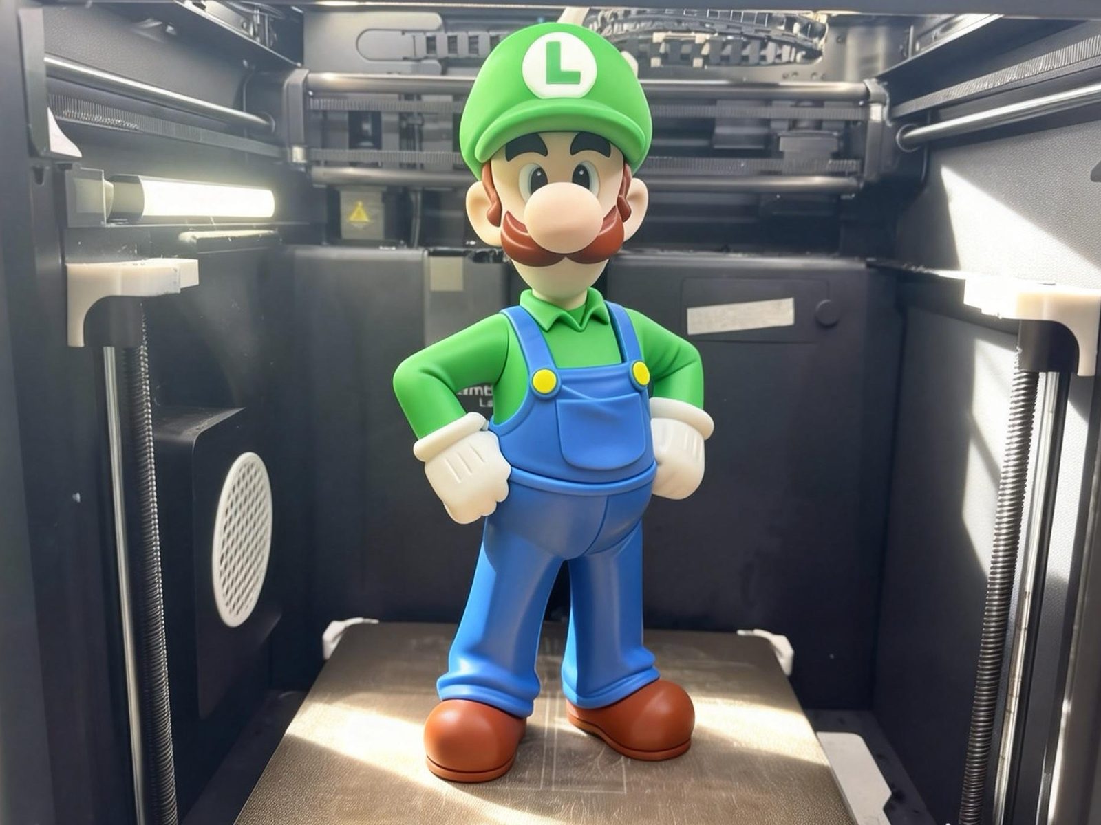 #130 cm AMS Luigi Super_Mario_Bros — vue 6