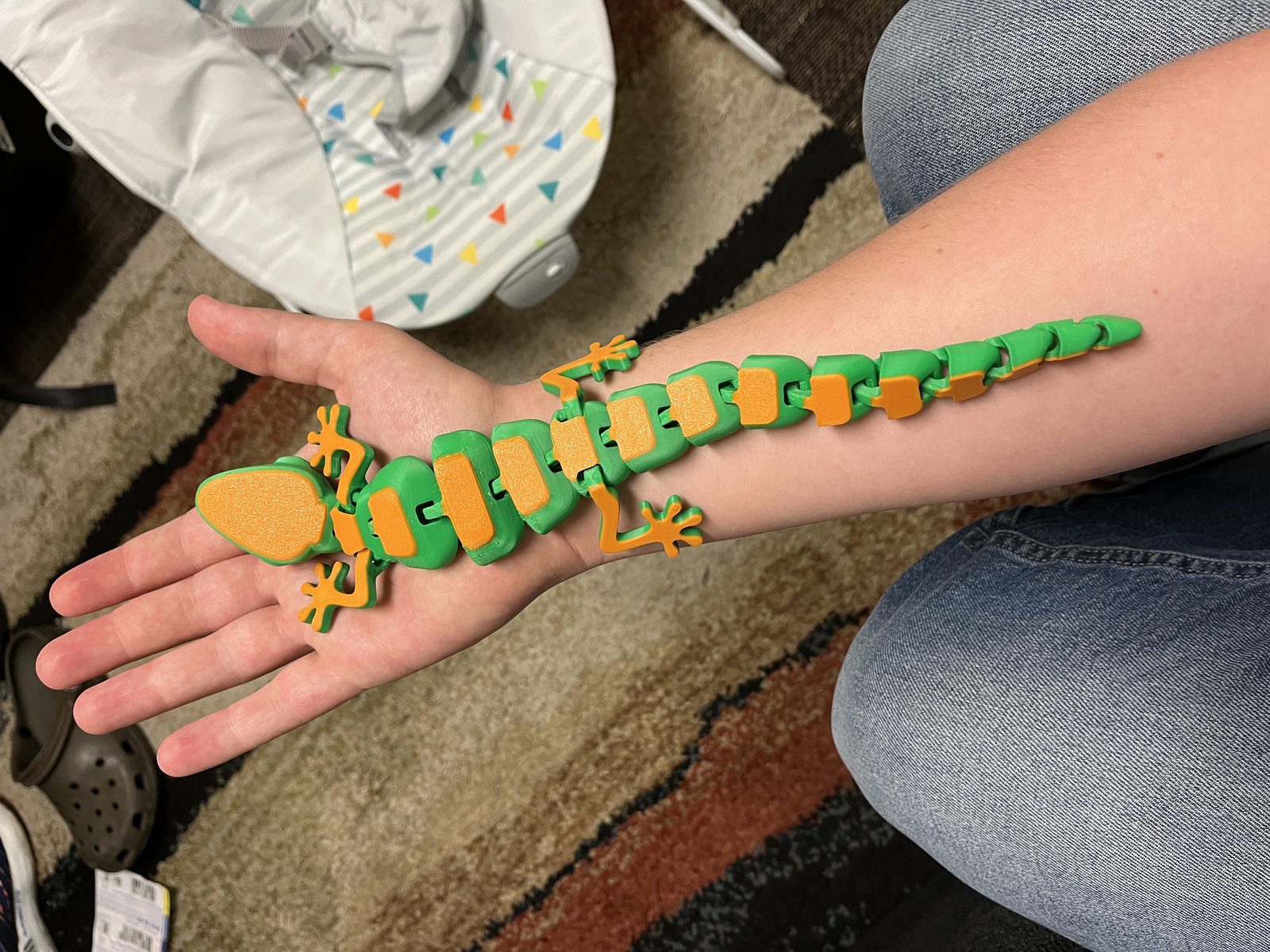 #131 Articulated Lizard v2 — vue 10