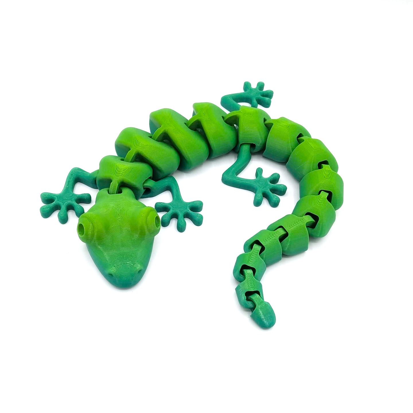 #131 Articulated Lizard v2 — vue 17