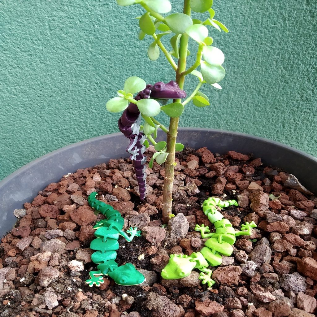 #131 Articulated Lizard v2 — vue 25