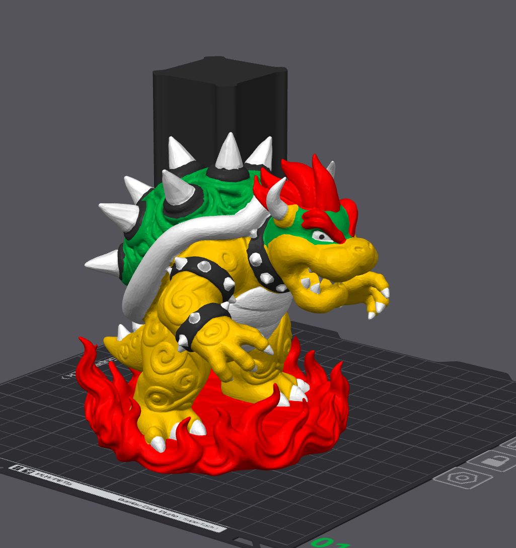#134 Bowser Divine Storm — vue 2